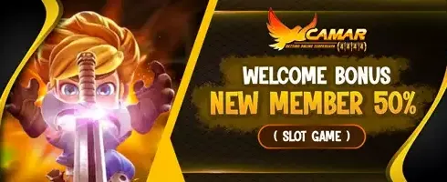 Bonus Sambutan 100% Member Baru promotion